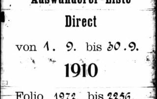 Using Hamburg Passenger Lists, 1850-1934