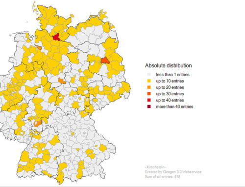 Geogen German Surname Mapping
