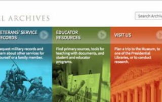 National Archives Website Redesign