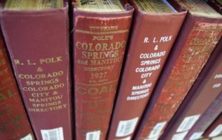 Colorado Springs City Directories Online