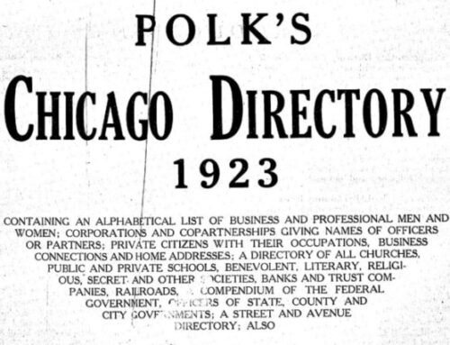 Free Chicago City Directories Online