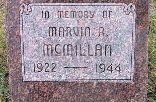 Memorial Day 2011: Marvin McMillan (1922-1944)