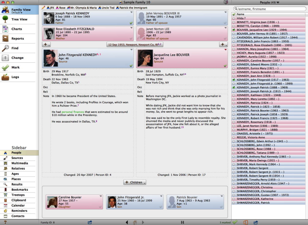 sassy jane genealogy reunion 10 for mac