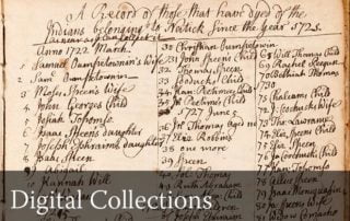 New England Congregational Church Records Discovered