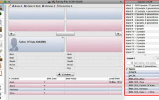 Islands in Reunion 11 Genealogy Software