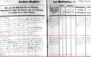 finding missing german marriage records
