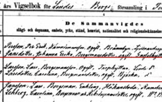 Free Access to Swedish Records 2015