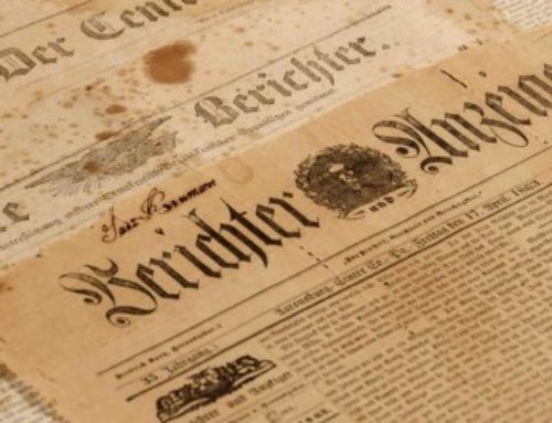 Saving Historic Newspapers