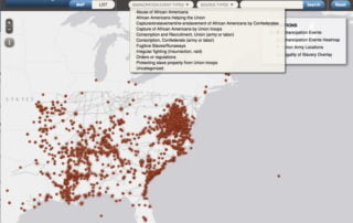 Visualizing Emancipation for Genealogists