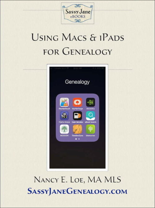 Using Macs and iPads for Genealogy