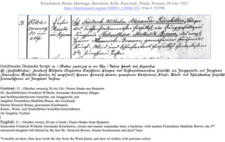 Translating German Genealogy Records