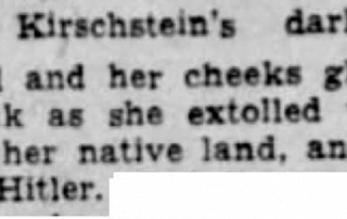 1934 German Visitor to Milwaukee
