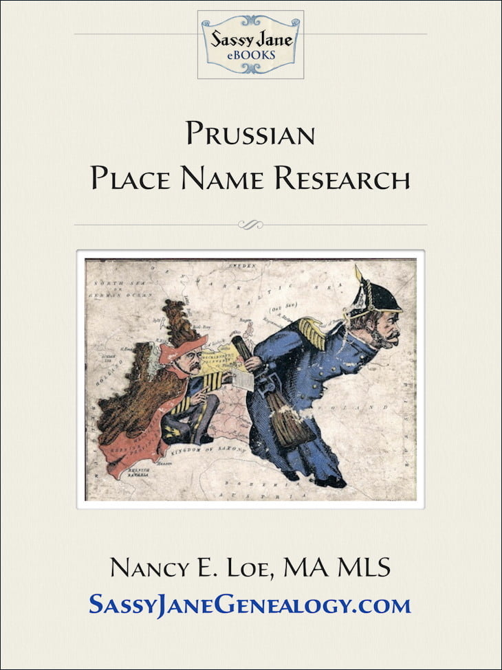Prussian Place Name Research cover