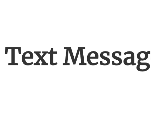 The Text Message Blog