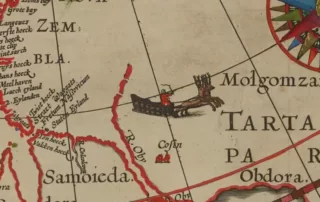 Santa in a 1568 Map?